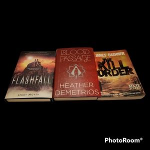 Bundle of 3 books - Flashfall, Blood Passage, The Kill Order